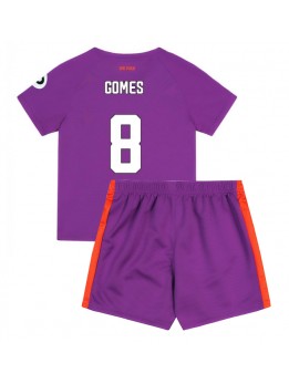 Wolves Joao Gomes #8 Ausweichtrikot für Kinder 2024-25 Kurzarm (+ Kurze Hosen)